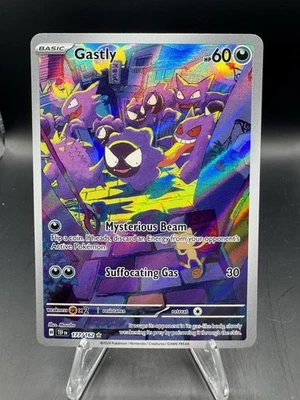 Pokemon TCG: Gastly 177/162 - SV05: Temporal Forces - Illustration Rare - Image 1 of 4