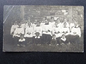CHRIST CHURCH CHOIR Portrait (3 Brothers LEWIS Family) c1918-20 RP Photographs - Picture 1 of 4
