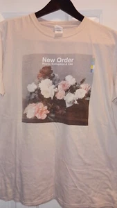 New Order Power Corruption And Lies Official T Shirt  Tan - Picture 1 of 3