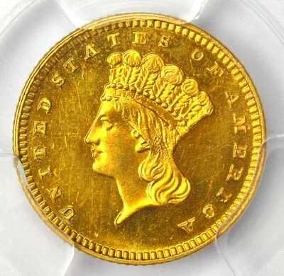 1888 PROOF Indian Gold Dollar G$1 Coin - Certified PCGS Proof Details (PF / PR) - Image 1 of 4