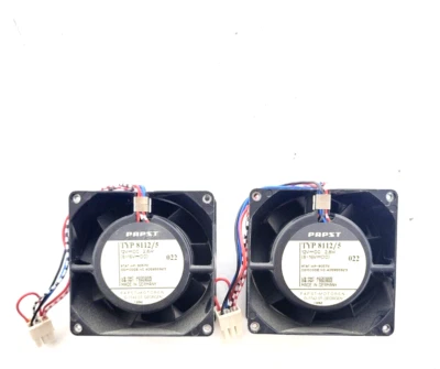 lote de 2 ventiladores axiales cuadrados estándar Ebm-Papst 3314Nh, cuadrados, 24V DC, 54 Foto 1 de 4