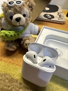 Apple Earphones 2nd Generation Pods Earbuds with Wireless Charging Case - Picture 1 of 7