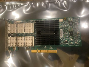 Dell R3F0N 0C8Y42 CX324A Mellanox CONNECTX-3 QSFP+ 40GBE Dual Port Network Card - Afbeelding 1 van 2