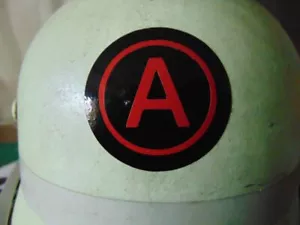 Feuerwehr Helmaufkleber für Atemschutzgeräteträger, Folienschnitt, hochwertig. - Picture 1 of 7