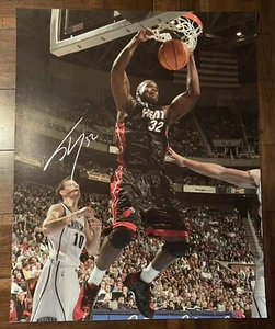 Shaquille O’Neil Shaq SIGNED Autographed 16x20 Miami Heat NBA HOF Lakers Beckett - Picture 1 of 2