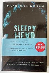 Sleepyhead by Mark Billingham (Hardcover) SIGNED UK First Edition 2001 Jonathan - Foto 1 di 4