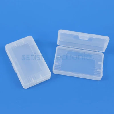 1PCS Plastic Clear Game Cartridge Cases Box Protector For Nintendo Game Boy GBA - Image 1 of 2