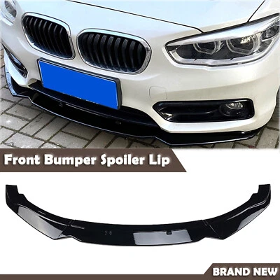 Спойлер переднего бампера для BMW 1 серии F20 F21 116i 118i 120i 2011-19 2017 глянцевый - Изображение 1 из 4