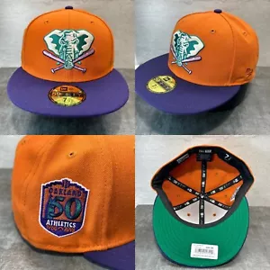 Oakland Athletics Hat New Era 59FIFTY Fitted Size 7 1/2 2 Tone Cactus PRM H60 - Picture 1 of 10