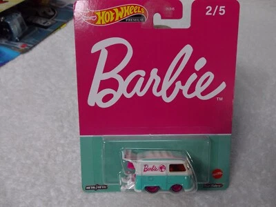 Hot Wheels Premium Pop Culture Barbie Kool Kombi VW Bus - Image 1 of 3
