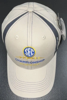 2013 SEC Championship Atlanta Embroidered Hat Cap Strapback New Auburn Tigers - Image 1 of 4