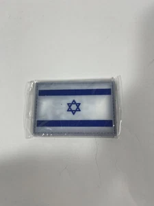 Israel Flag PVC Patch IWI Israeli Weapons IDF Galil Ace Jericho Tavor White Blue - Picture 1 of 4