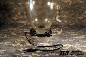 NEW TRI LASH Ⅱ Earphone Air Duct Throat Microphone Headset For PRC 152 148 Radio - Picture 1 of 6
