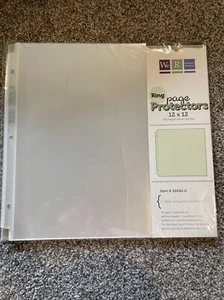 We R Memory Keepers Page Protectors 12 x 12-inch 3-Ring Album, 25 pack - Picture 1 of 4