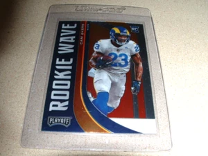 2020 PANINI PLAYOFF FOOTBALL CAM AKERS ROOKIE WAVE INSERT CARD - Picture 1 of 2