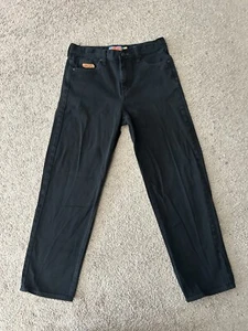 Empire Boy’s Relaxed Black Denim Cotton Jeans 28x28 in - Picture 1 of 8