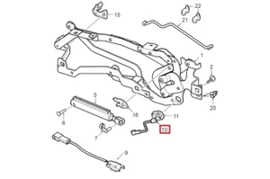 New OEM Saab Cabrio 9-3 Roof Tonneau Position Hall Sensor Repair Kit 0-0959627-2 - Picture 1 of 6