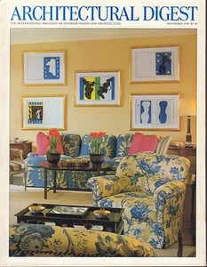 Architectural Digest November 1996 Thomas Britt 021617DBE - Picture 1 of 1