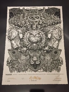 Emek/Munk One/Luke Martin, MAISON54: #2 OCCULT, Fine Art Screen Print - Picture 1 of 18