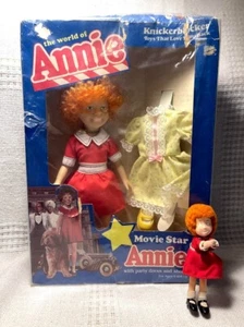 World of Annie Movie Star Doll 11" Collectible Vintage 1982 Knickerbocker NRFB * - Picture 1 of 4