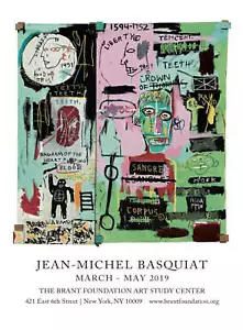 Jean-Michel Basquiat - Brant Foundation Original Vintage Poster - Picture 1 of 5