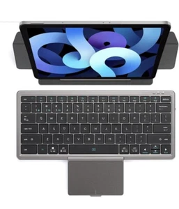 ZenRich Wireless Bluetooth Keyboard, Full Size Portable Keyboard, Touchpad - Picture 1 of 18