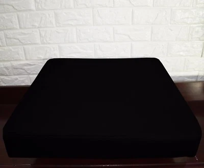 Capa almofada assento caixa externa PL11t preta especialista à prova d'água*tamanho personalizado - Imagem 1 de 4