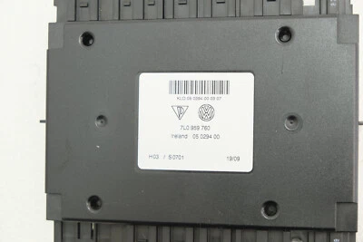 Porsche Cayenne 955 9PA Controle de Ajuste de Assento Frontal 7L0959760 NOVO Original - Imagem 1 de 4