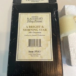 Thomas Blackshear's Ebony Visions A Bright & Morning Star Ornament 2001 - Bild 1 von 13