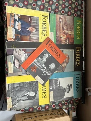 Forbes Business Magazine 1955-1956 Lot of 7 - Image 1 of 4