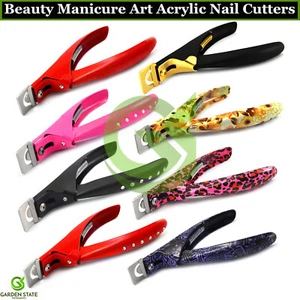 Cortador de punta de uñas de acrílico para manicura de esteticista falso cortador de uñas artificial falso - Imagen 1 de 7
