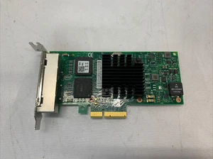 Dell  0T34F4 0K9CR1 Intel I350-T4 Quad-Port Ethernet Server Network Adapter Card - Afbeelding 1 van 3