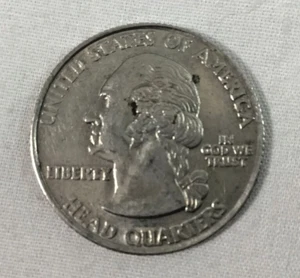Novelty 2003 Arkansas Quarter Bill Clinton Head Quarter Error - Picture 1 of 3