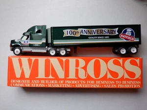 Hatfeild 100 Years Winross Diecast Truck & Trailer 1:64 042420DBT - Picture 1 of 1