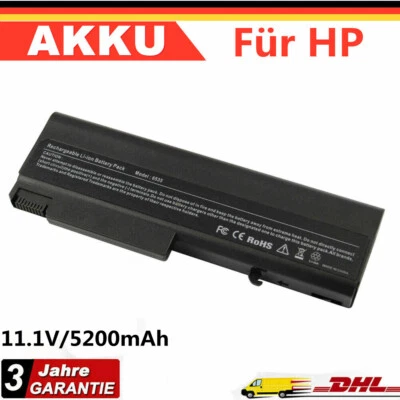AKKU Für HP EliteBook 6930p 8440p 8440w Compaq 6530b 6535b 6730b 6735b 5200mAh - Bild 1 von 4