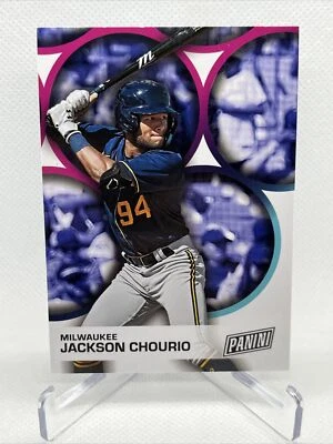 2023 Panini Father's Day Jackson Chourio RC Rookie Card #BB4 Brewers - Image 1 of 2