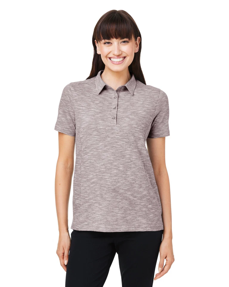 North End NE115W Ladies Eclipse Jacquard Polo - Image 1 of 1