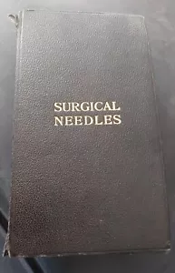 Antique Book Of Surgical Needles Advertising Sample Display Shrimpton & Fletcher - Picture 1 of 23