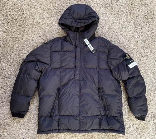 Stone Island Garment Dyed Down Piumino Smock giacca taglia 3XL XXX Large NUOVO