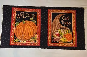 Welcome and Give Thanks Pattern by Deb Strain Moda Fabrics 44"x23" - Picture 1 of 5