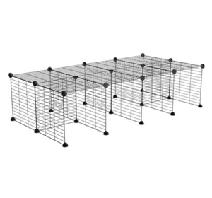 4x2 C&C Cage Stand By EMI-Piggies ( Guinea Pig Cage Run Set Up Enclosure 4 X 2 ) - Picture 1 of 2