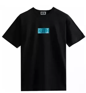 Camiseta Kith High Rise Logo Box Negra Talla M - Imagen 1 de 2