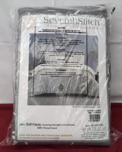 Juego de funda nórdica estampada blanca floral edredón edredón edredón transpirable - Imagen 1 de 2