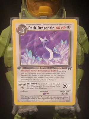 Dark Dragonair 1st Edition Uncommon Team Rocket 33/82 HP - Image 1 of 2