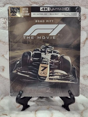 F1 The Movie Limited Edition Steelbook 🏎 4K + Blu-ray + Digital 📀 NIB Sealed Foto 1 de 4