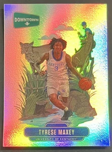 2020-21 Prizm Draft Picks Collegiate Tyrese Maxey Downtown SP RC - Picture 1 of 2