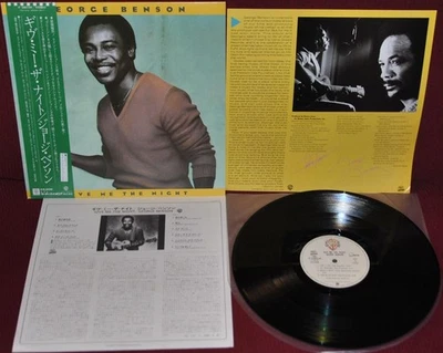 GEORGE BENSON - GIVE ME THE NIGHT - WARNER P-10851W 1980 - LP JAPAN OBI NM 1A ED - Image 1 of 2