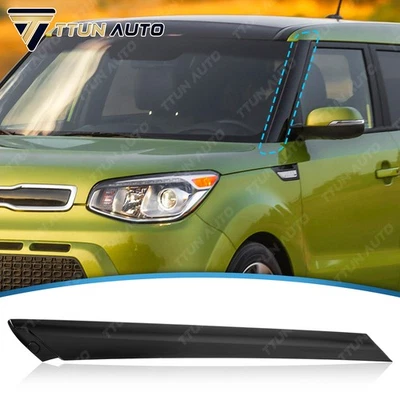 For Kia Soul 2014-2019 Windshield Pillar Trim Exterior Molding Garnish Driver - Image 1 of 4