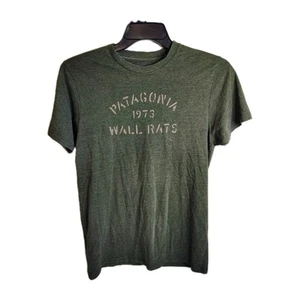 Patagonia 1973 Rats Wall Olive Green T-Shirt Men's Medium - Picture 1 of 3