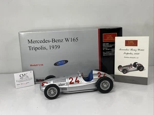 1/18 CMC 1939 Mercedes-Benz W165 Tripolis Winner Caracciola M-174 - Picture 1 of 18